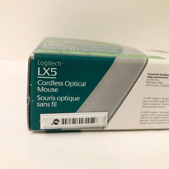 Logitech LX5 Cordless Button  Scroll Optical Mouse - Picture 7 of 16